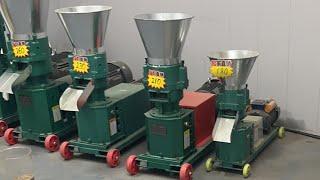 Display of KL150,160,180,210,230,260,300 pellet machine in our Factory