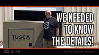 We have questions about the Tusca HitchHiker Trailer Camper