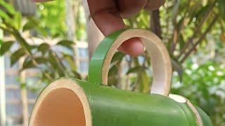 How to make bamboo Cup