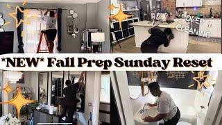 *NEW* FALL PREP SUNDAY RESET | DEEP CLEANING & GETTING READY TO DECORATE FOR FALL | SHYVONNE MELANIE