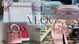 VLOG | DIOR BEAUTY HAUL | SHOPPING FOR NEW DIOR SPRING BAGS | NEW ITEMS FROM SEPHORA/LULULEMON