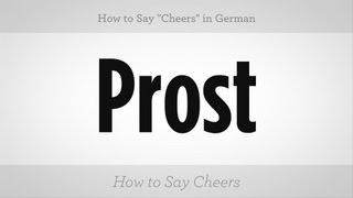 How to Say "Cheers" in German | German Lessons