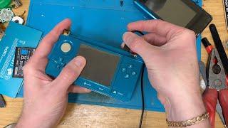 3DS motherboard replacement in new  ish  housing