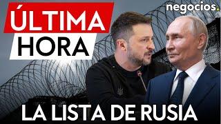 ÚLTIMA HORA |  Rusia publica una lista de 630 prisioneros que Ucrania se niega a aceptar