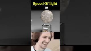 Speed Of Light Around Different Objects in Solar System!