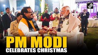 PM Modi joins Christmas celebration at Union Min George Kurian's residence