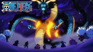 Kinemon vs Kaido's Fire Breath | One Piece