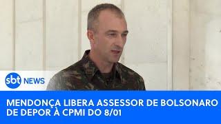 Ministro André Mendonça libera assessor de Bolsonaro de depor à CPMI do 8/01| #SBTNewsnaTV(19/09/23)