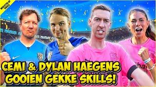 CEMI & DYLAN HAEGENS GOOIEN GEKKE SKILLS !! KLAAS KAN (BIJNA) ALLES..