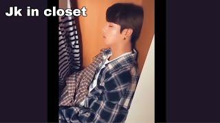 Taehyung Vlogin / Jk in closet #cutelife #shorts