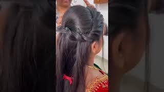 Hairstyle for babyshower #hairstyletutorial #hairstylevideos #babyshower #freetutorial #tipsandtrick