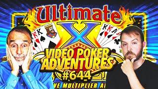 Ultimate X Gold & Full House Plus Wheel Video Poker Today!