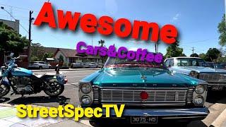 Heathcote Cars, Coffee and Bikes.  Australian muscle cars, hot rods, rat rods, barn finds.