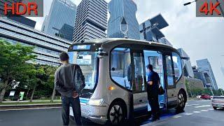 Fahrerloses Buserlebnis in Guangzhou: Mein erstes Mal in einem selbstfahrenden Auto