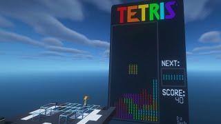 I made RGB Tetris for a Minecraft CPU...