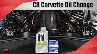 C8 Corvette Oil Change! - HOW TO