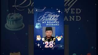 Happy birthday my husband