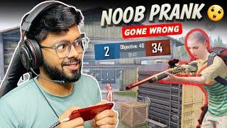 Craziest I'm Noob Prank  | Sniper TDM Match | Android Gamer - BGMI