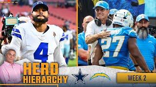 Herd Hierarchy: Bucs crack Top 10, Cowboys and Chargers climb in Week 2 | NFL | THE HERD