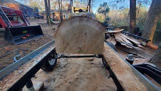 Hollow Acres Live Sawmilling on the OS23