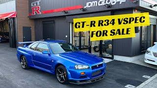 BAYSIDEBLUE SKYLINE GT-R R34 VSPEC FOR SALE!