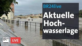 Hochwasser in Bayern: Die aktuelle Lage | BR24live