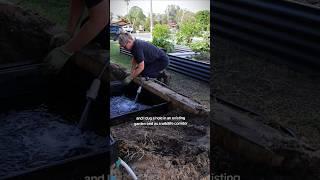 Super easy wildlife pond in the garden 