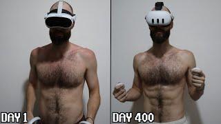 400 Days of VR Workouts [Realistic Results]