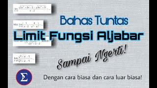 Limit Fungsi Aljabar