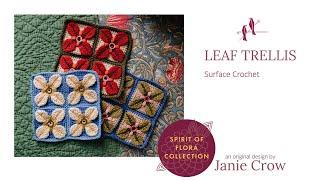 Leaf Trellis - Surface Crochet