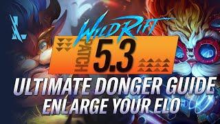 THE ULTIMATE DONGER GUIDE! HOW TO RAISE AND ENLARGE YOUR ELO! HEIMERDINGER GUIDE | WildRift