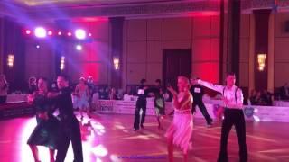 Ruslan and Ann dance Cha Cha Cha at Crown Cup Dubai 2017