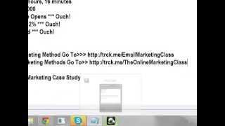 Email Marketing Case Study Email Opens And Clicks Steve Datoolguy