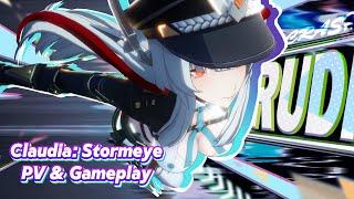 Claudia: Stormeye  PV & Gameplay 4K Teaser Trailer  Tower of Fantasy CN 4.5