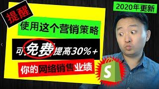 网络营销策略推荐：(品牌气息)可(免费)提高你的销售业绩30%+ (适用于Shopify营销) 全球上市公司都在使用