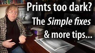 Are your prints too dark? Simple fixes and tips for photo editing and printing