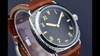 Parnis Marina Militare 47mm Polished Craved California Homage