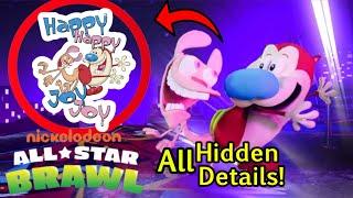 I Watched the Nickelodeon All Star Brawl Ren and Stimpy Trailer at 0.25X Speed