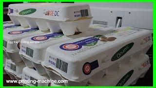 automatic egg box printing machine(no need printing molds)