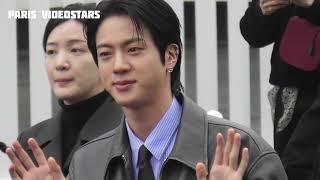 JIN 진 BTS arrival @ show Gucci Milano 25 february 2025 Milan Fashion Week