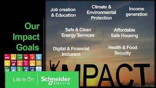 Our Impact Investing Activities | Schneider Electric