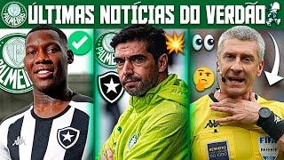 EXCELENTE!! PALMEIRAS ACERTA COM NOVO PATRICK DE PAULA! VERDÃO TEM REFORÇO CONFIRMADO P/ HOJE! ABEL+