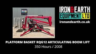 2008 Platform Basket RQG 12 Articulating Boom Lift