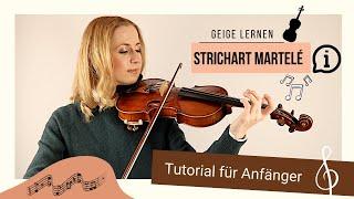 How To: Martelé Strichart lernen für Anfänger - Schritt für Schritt