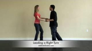 Learn Salsa Dancing Right Turn