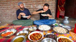 Unseen VILLAGE FOOD in Bangladesh!! HUGE LUNCH + Kulfi Malai in Rural Bangladesh!