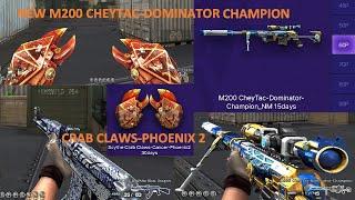 NEW M200 CHEYTAC-DOMINATOR-CHAMPION & CRAB CLAWS-PHOENIX   CROSSFIRE PH