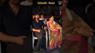 Hero #srikanth & #raasi at #rudramkota movie event #movievolumeshorts