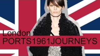 Model Georgina Bevan / PORTS1961JOURNEYS / Destination London