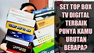 10 Set Top Box Digital terbaik versi Raden Review, Cek punya kalian ada di urutan berapa?#Stbdigital